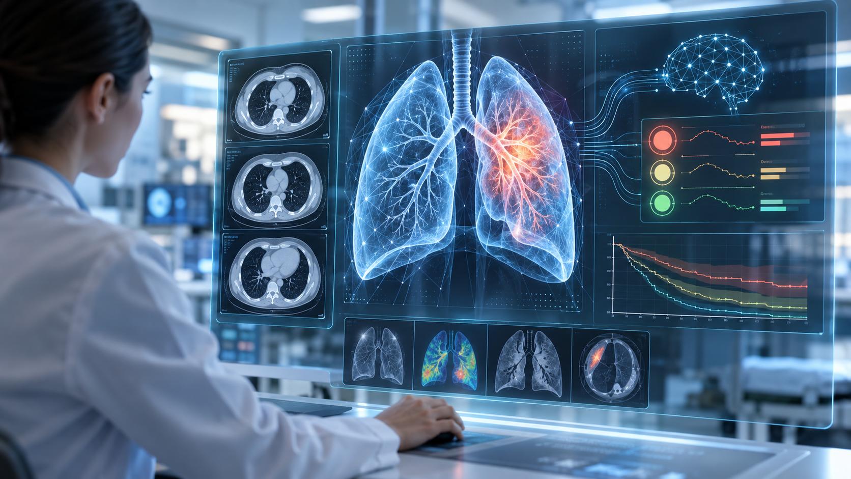 Researchers developed a machine learning model to predict lung surgery complications
