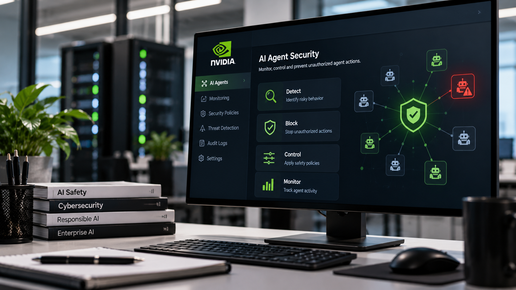 Nvidia released tools to stop rogue AI agents