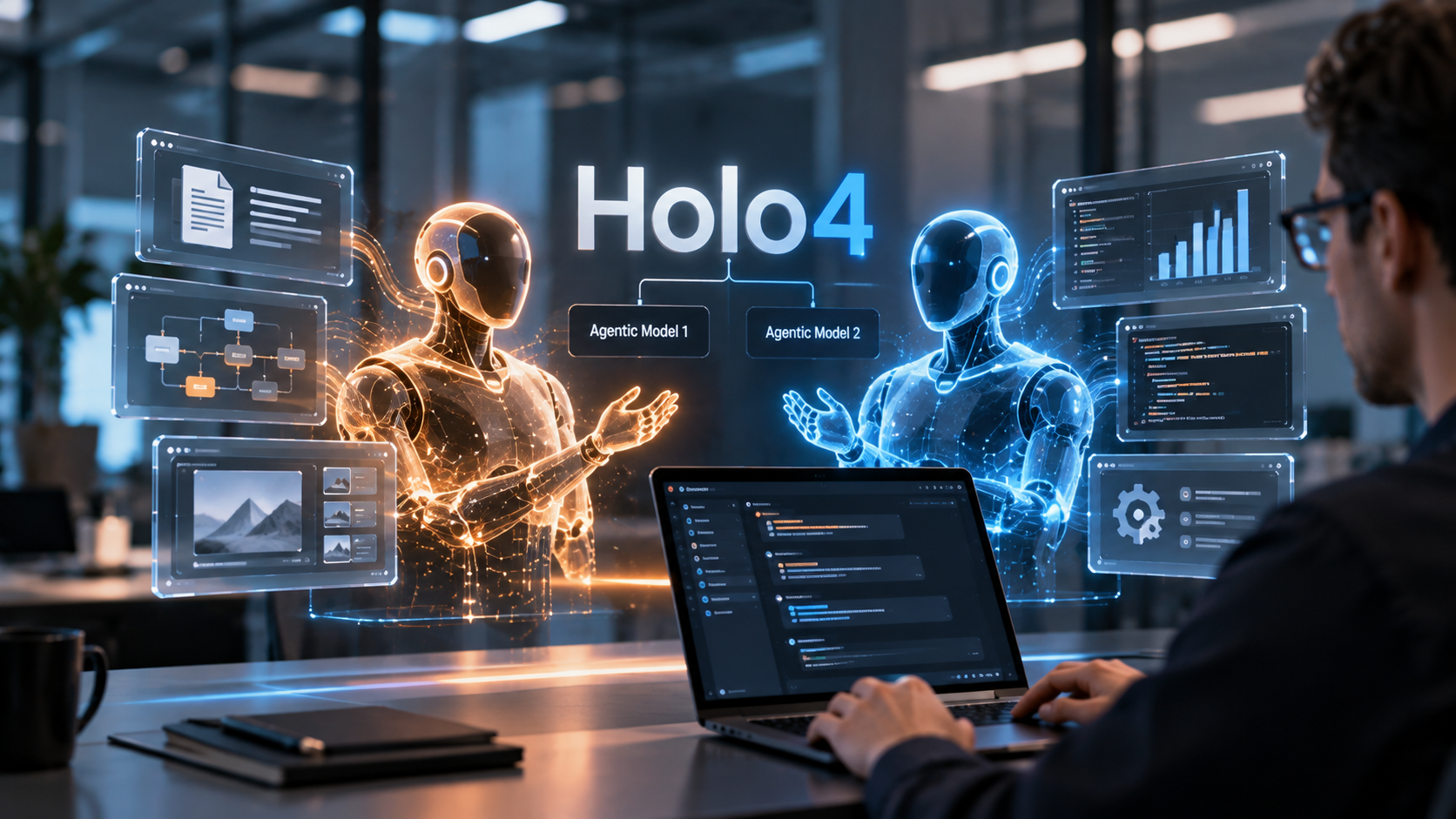 Hcompany released two new agentic models named Holo4