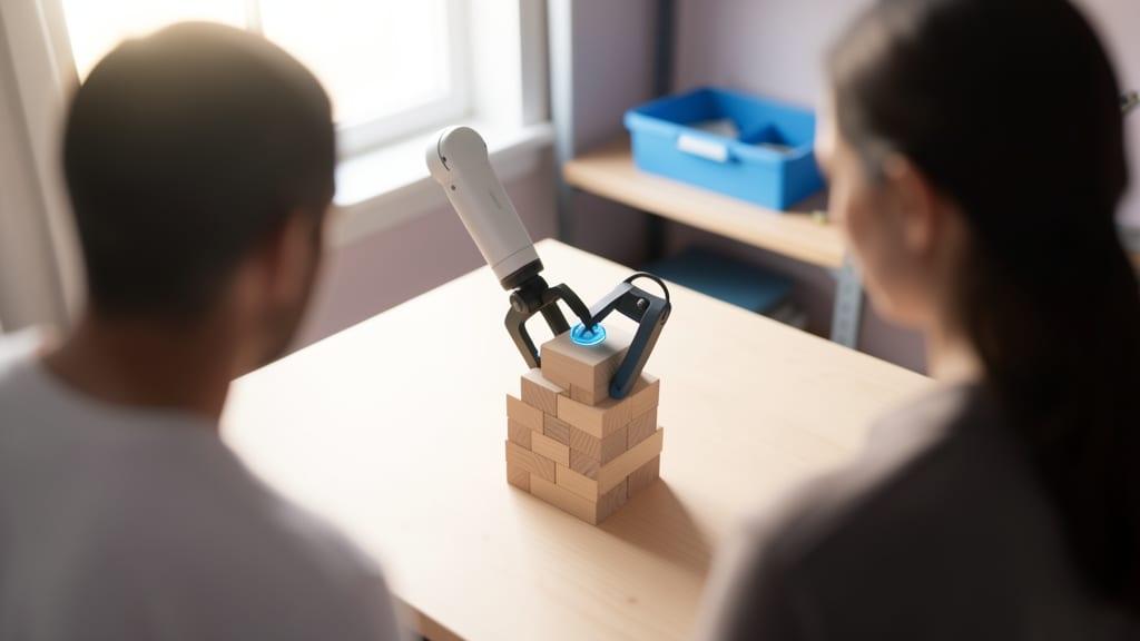 Researchers developed a new method to help robots master physical tasks