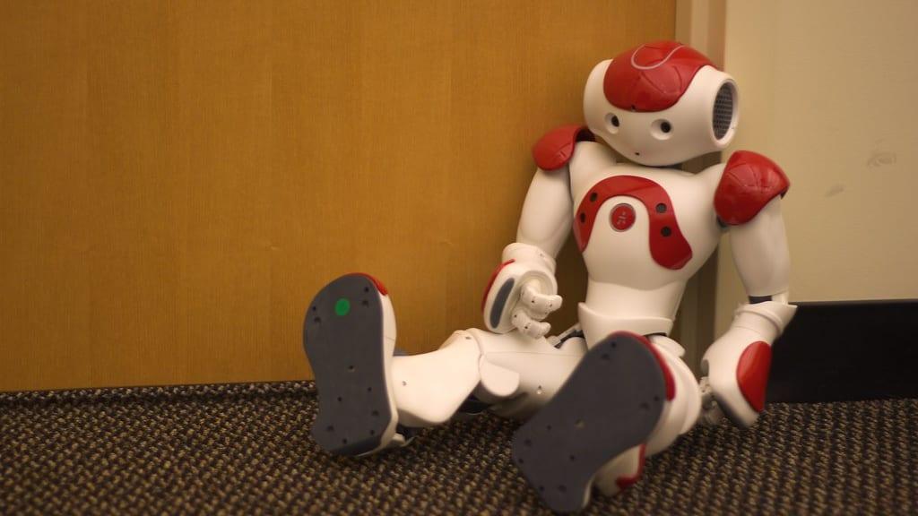 A Unitree G1 robot used vision language models to map indoor wireless signals
